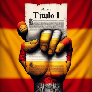 Test sobre el Título I de la Constitución Española: